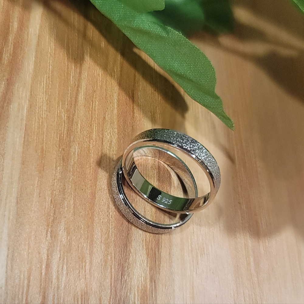 925 Sterling Silver Proposal Ring for Men,CertifiedTibetanSilver,Engagement Ring